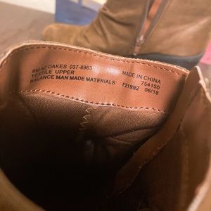 Light brown heeled boots